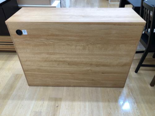 ニトリ キッチンカウンター ナチュラル 引き出し付 エトナ｜トレファク