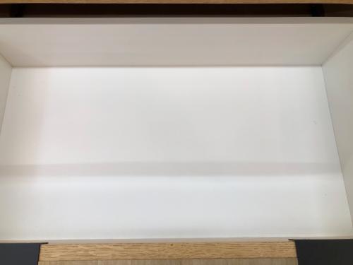 ニトリ キッチンカウンター ナチュラル  引き出し付 エトナ