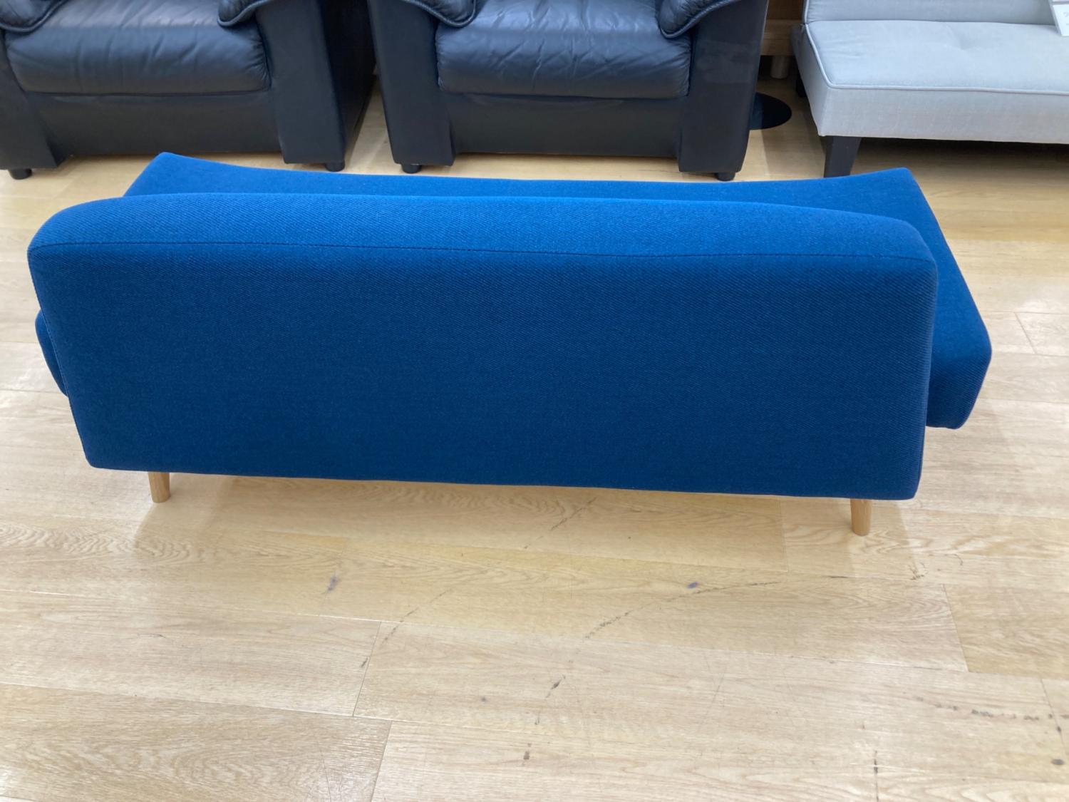 IDEE (イデー) 2人掛けソファー ネイビー ファブリック AO