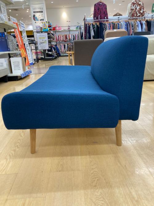 IDEE (イデー) 2人掛けソファー ネイビー ファブリック AO｜トレファク