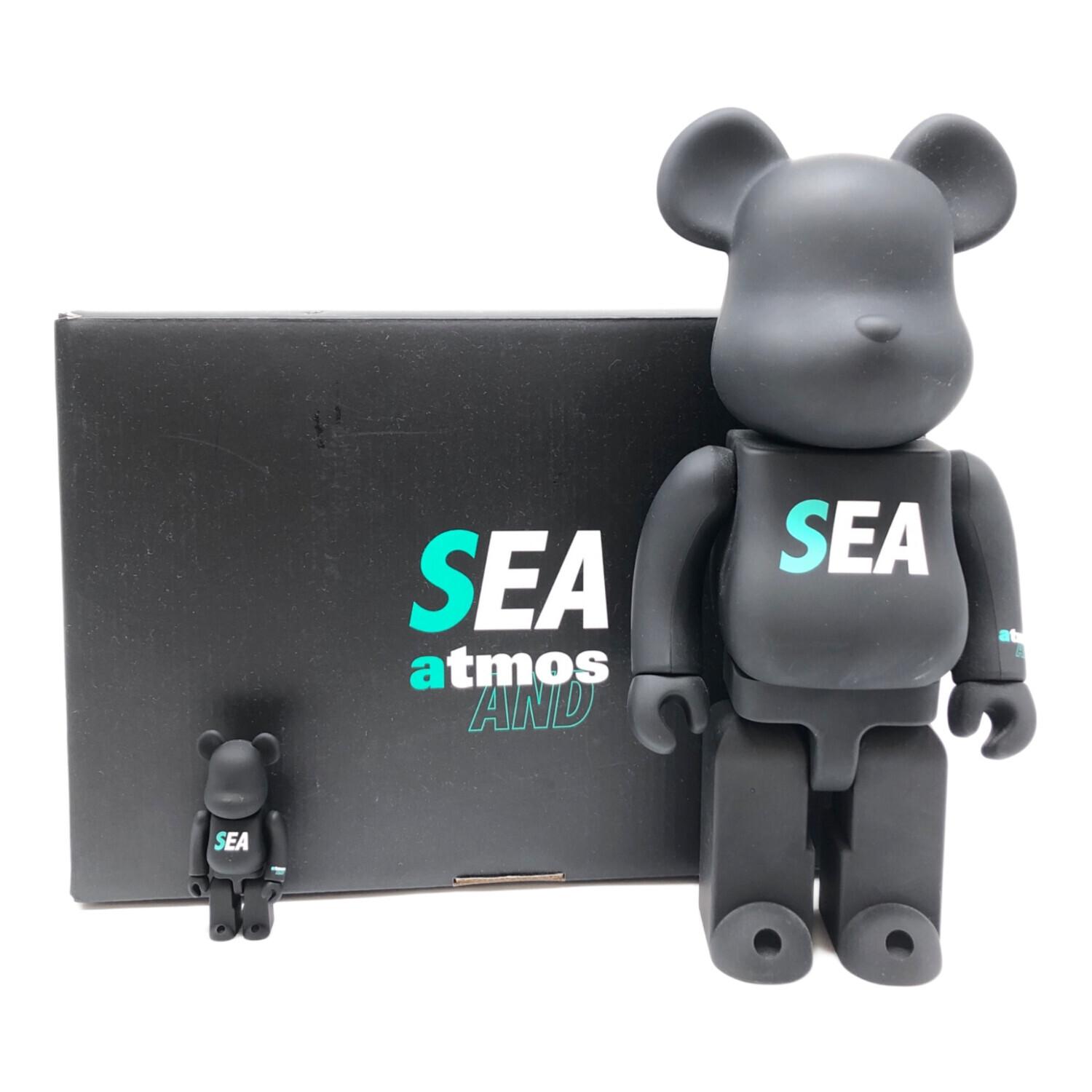 BEAR BRICK (ベアブリック) フィギュア キズ有 atmos WIND AND BEAR BRICK (ベアブリック) フィギュア キズ有 atmos WIND AND