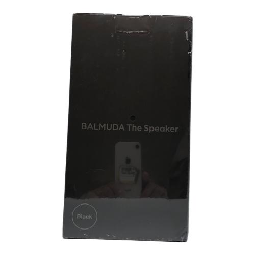 BALMUDA (バルミューダ) ワイヤレススピーカー M01A-BK Bluetooth対応 2020年発売モデル