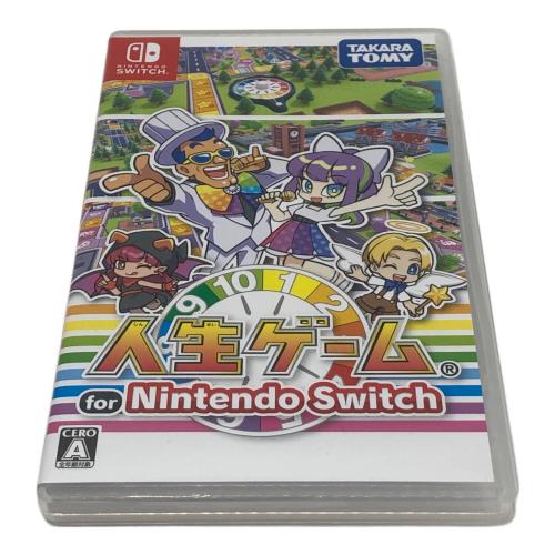 TAKARA TOMY (タカラトミー) 人生ゲーム for Nintendo Switch Nintendo Switch用ソフト CERO A (全年齢対象)