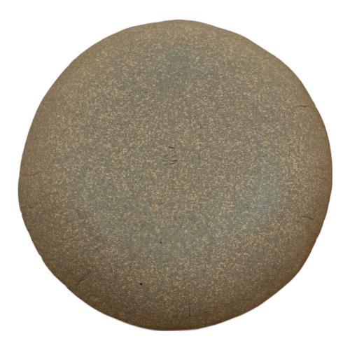 常滑焼 (トコナメヤキ) 朱天目銘々皿揃 久田重義 作