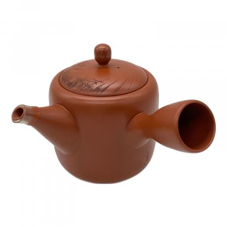 常滑焼　急須　吉川雪堂・壺堂合作　東海道五拾三次彫　高さ23.5㎝　重量2.2㎏ 吉川雪堂 安藤広重 東海道五十三次日本橋朝之景彫急須 千尋彫 満