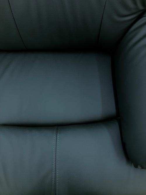 sheer (シアー) 2人掛けソファー グリーン  合皮 グレース