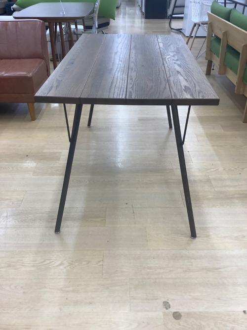 ACME Furniture (アクメファニチャー) ダイニングテーブル ブラウン 272 オーク材×アイアン SENS