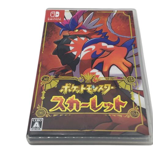 ポケットモンスター スカーレット Nintendo Switch用ソフト CERO A (全年齢対象)