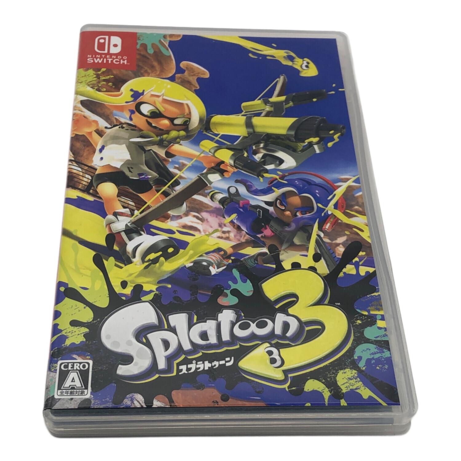 スプラトゥーン3 Nintendo Switch用ソフト CERO A (全年齢対象
