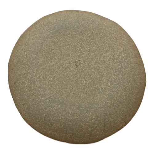 常滑焼 (トコナメヤキ) 朱天目銘々皿揃 久田重義 作