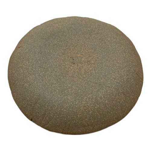 常滑焼 (トコナメヤキ) 朱天目銘々皿揃 久田重義 作