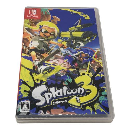 Nintendo (ニンテンドー) Nintendo Switch用ソフト スプラトゥーン3 CERO A (全年齢対象)