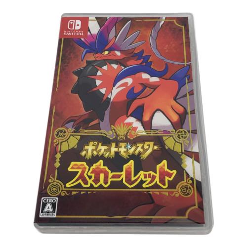 ポケモン Nintendo Switch用ソフト ポケットモンスター スカーレット CERO A (全年齢対象)