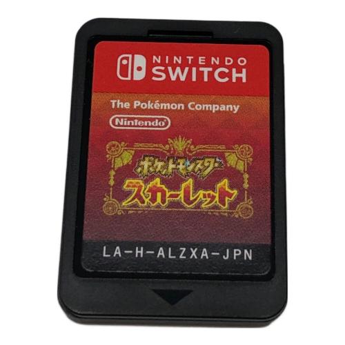 ポケモン Nintendo Switch用ソフト ポケットモンスター スカーレット CERO A (全年齢対象)