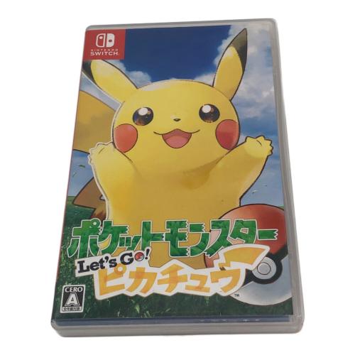 ポケモン Nintendo Switch用ソフト ポケットモンスター Let's Go! ピカチュウ CERO A (全年齢対象)