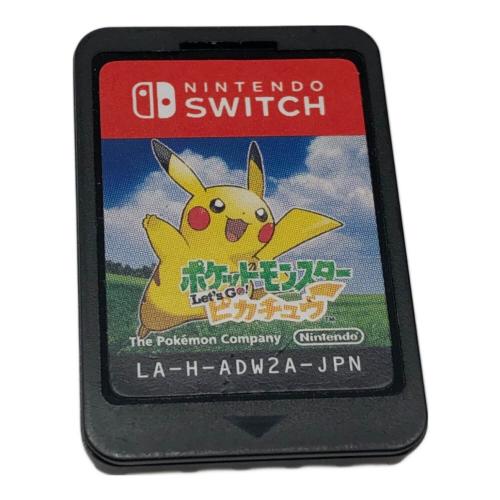ポケモン Nintendo Switch用ソフト ポケットモンスター Let's Go! ピカチュウ CERO A (全年齢対象)