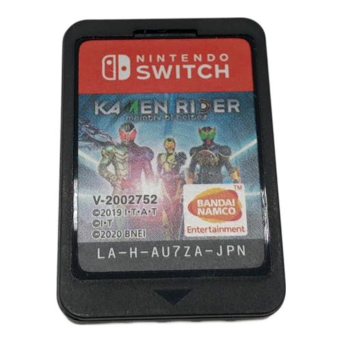 バンダイナムコ Nintendo Switch用ソフト KAMEN RIDER memory of heroez（仮面ライダー メモリー オブ ヒーローズ） CERO B (12歳以上対象)