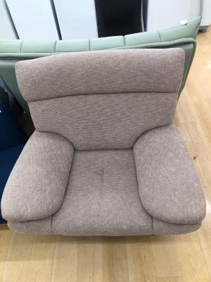 karimoku (カリモク) 1人掛けソファー UT83 ライトグレー