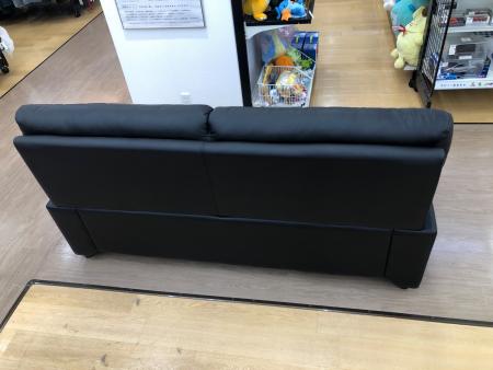 ニトリ 3人掛けソファ(ルーチェ2LT KD BK)｜トレファクONLINE