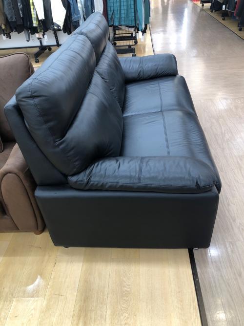 ニトリ 3人掛けソファ(ルーチェ2LT KD BK)｜トレファクONLINE