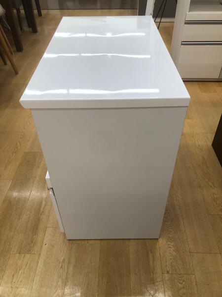 ニトリ 3枚扉キッチンカウンター ホワイト｜トレファクONLINE