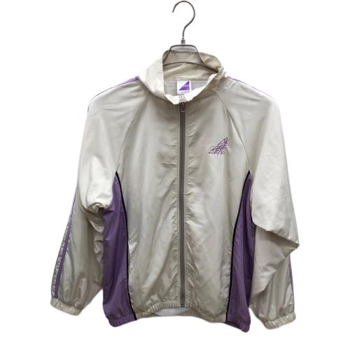 乃木坂46 (ノギザカ46×ニューエラ×ワイズ) トラックジャケット レディース SIZE M アイボリー×バイオレット 13th YEAR ANNIVERSARY