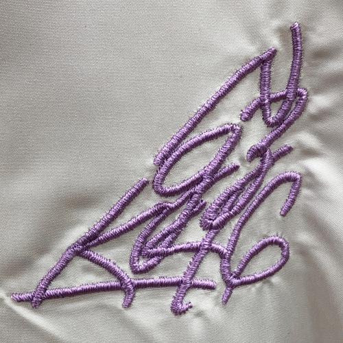 乃木坂46 (ノギザカ46×ニューエラ×ワイズ) トラックジャケット レディース SIZE M アイボリー×バイオレット 13th YEAR ANNIVERSARY