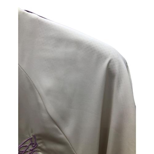 乃木坂46 (ノギザカ46×ニューエラ×ワイズ) トラックジャケット レディース SIZE M アイボリー×バイオレット 13th YEAR ANNIVERSARY