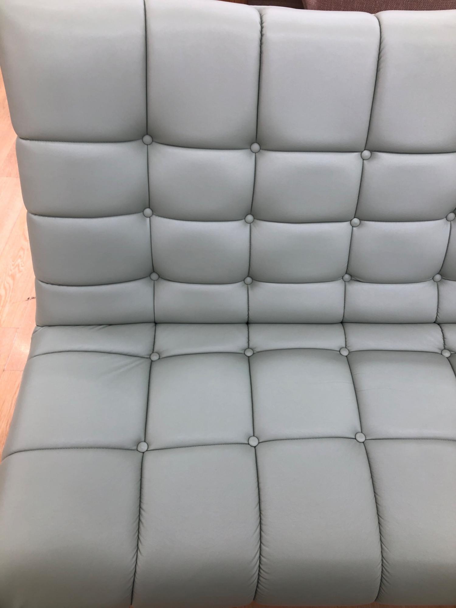 キルティングデザイン2人掛けソファー ライトグリーン｜トレファクONLINE