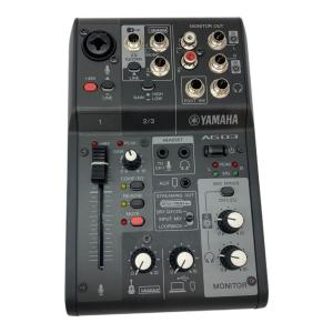 YAMAHA (ヤマハ) ライブストリーミングミキサー AG03MK2