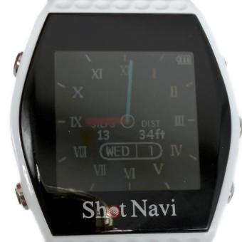 Shot Navi (ショット ナビ) ゴルフGPSウォッチ INFINITY ホワイト