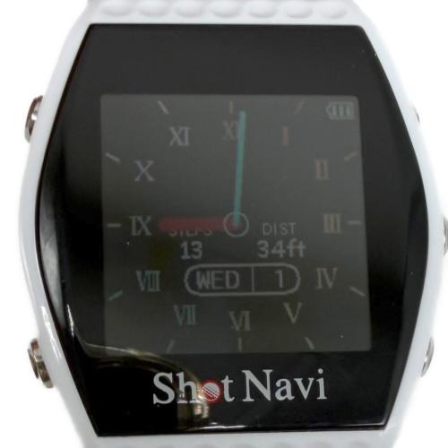 Shot Navi (ショット ナビ) ゴルフGPSウォッチ INFINITY ホワイト