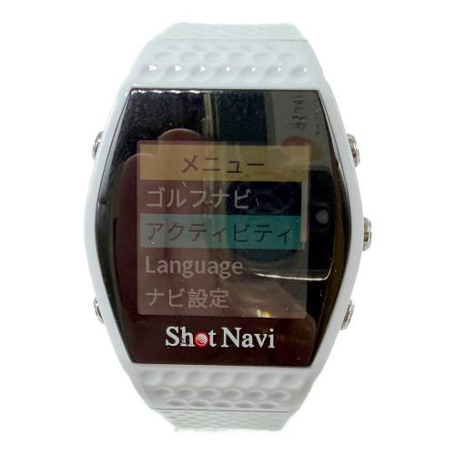 Shot Navi (ショット ナビ) ゴルフGPSウォッチ INFINITY ホワイト