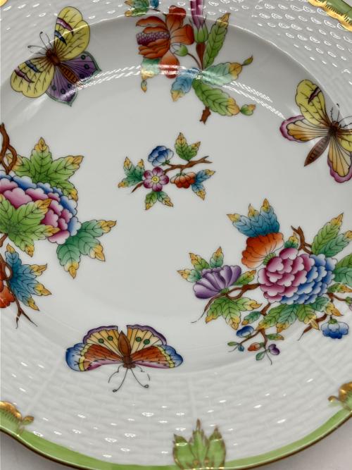 Herend (ヘレンド) スーププレート ヴィクトリアブーケ