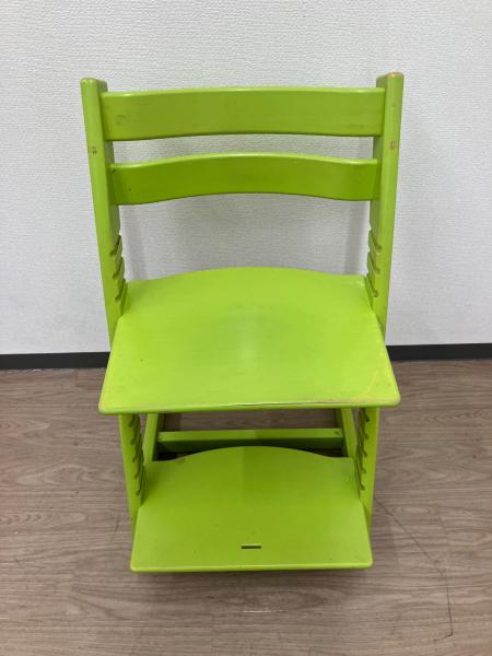 ⭐︎AM⭐︎ストッケ　ベビーラック・チェア グリーン STOKKE (ストッケ) ベビーチェア グリーン TRIPP TRAPP｜トレファクONLINE