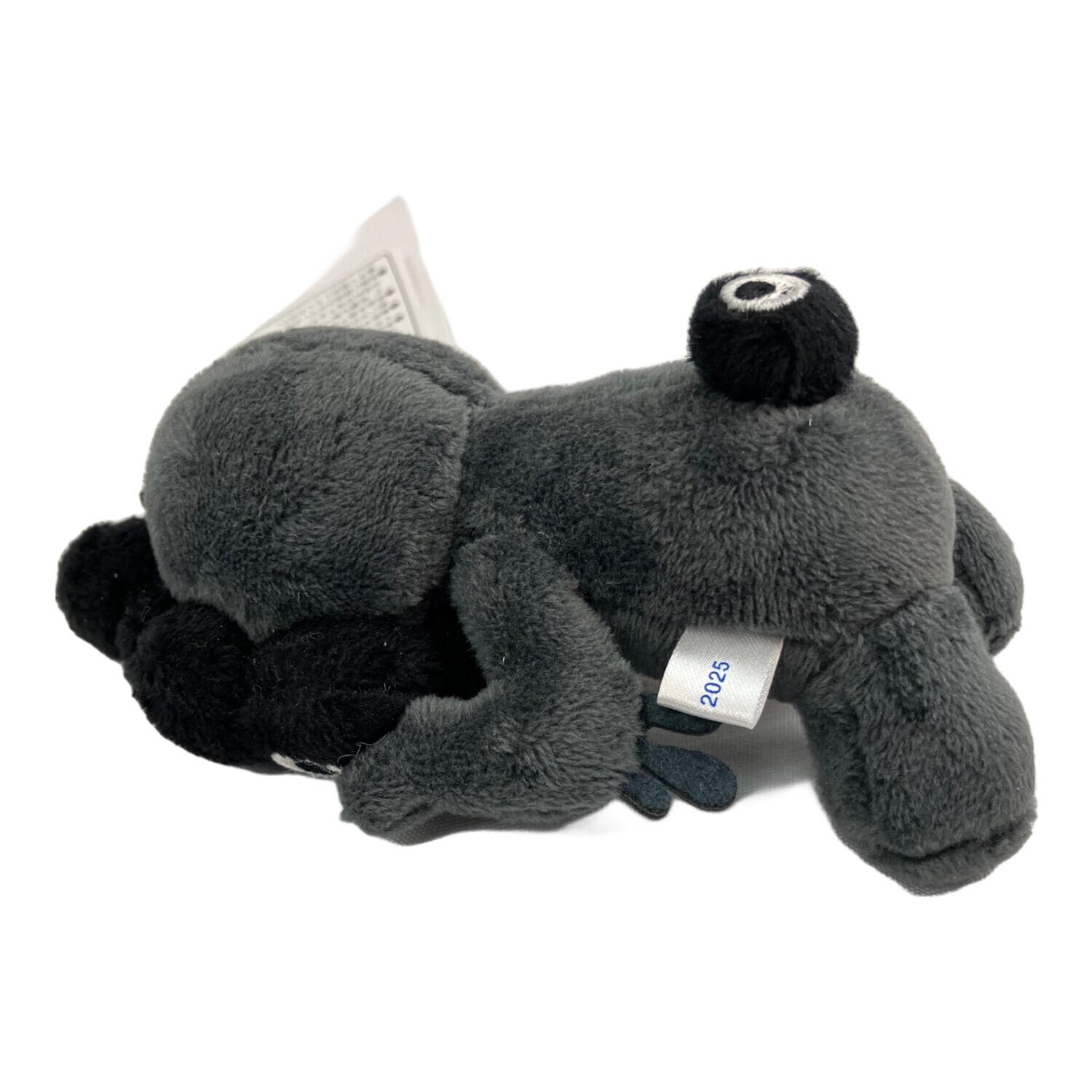 ミャクミャク ミャクミャク カラビナ付きマスコット(お座り) ブラック