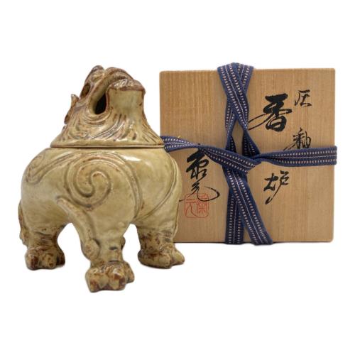 美濃焼 (ミノヤキ) 獅子香炉 佐藤比良夫