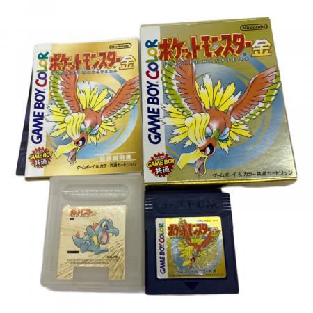 ポケットモンスター金 ゲームボーイカラー用ソフト -｜トレファクONLINE