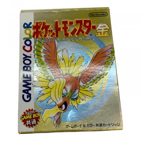 ポケットモンスター金 ゲームボーイカラー用ソフト -｜トレファクONLINE