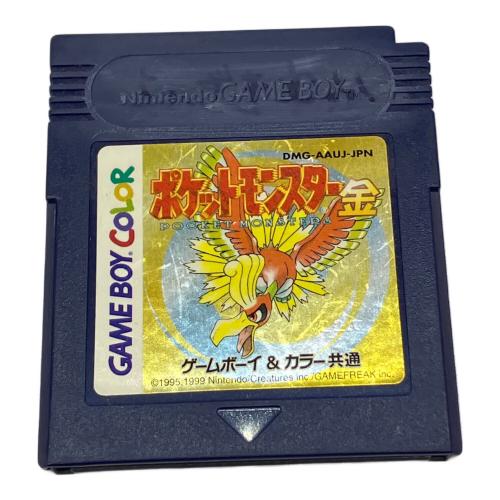 ポケットモンスター金 ゲームボーイカラー用ソフト -