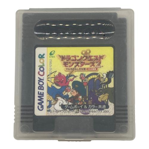 ドラゴンクエストモンスターズ2 イルの冒険 マルタのふしぎな鍵 ゲームボーイカラー用ソフト