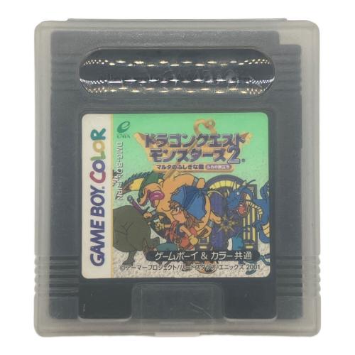 ドラゴンクエストモンスターズ2 マルタのふしぎな鍵 ルカの旅立ち ゲームボーイカラー用ソフト