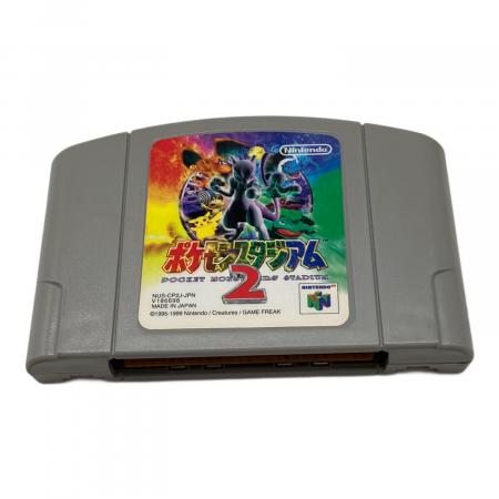 ポケモンスタジアム2 Nintendo64用ソフト -｜トレファクONLINE