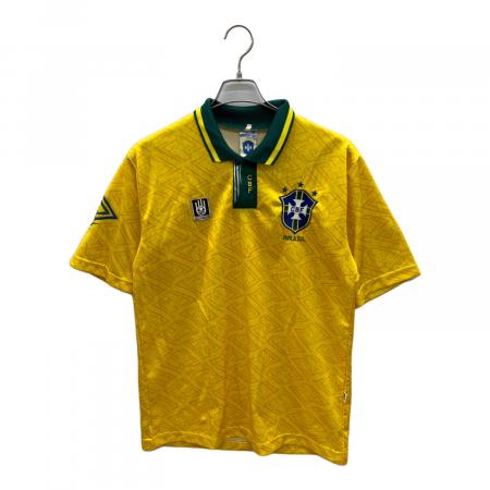 【激レア】ブラジル代表 1991/1993 ホームユニフォーム アンブロ 日本製 UNISPORT (ユニスポーツ) ブラジル代表 92/93 90sサッカーユニフォーム