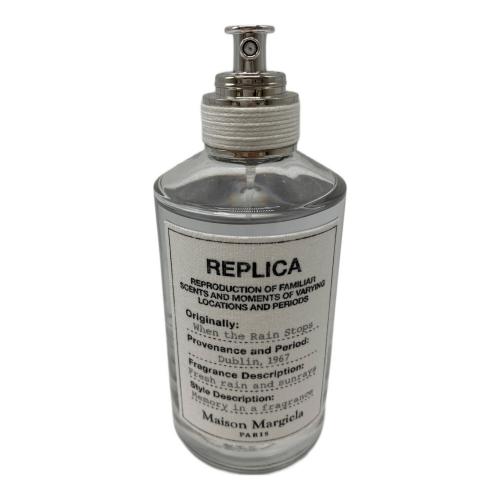 Maison Margiela (メゾンマルジェラ) オードトワレ 100ml 残量80%-99% ウェン ザ レイン ストップス