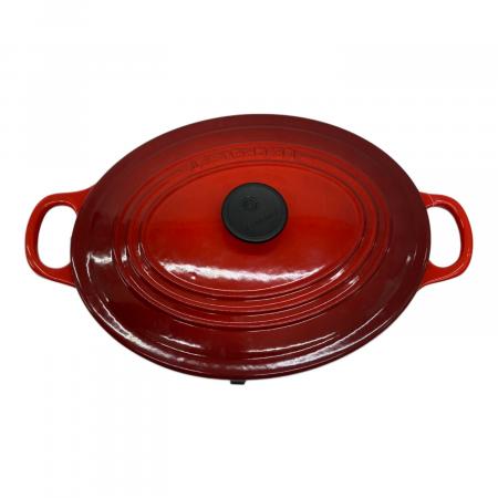 LE CREUSET (ルクルーゼ) 両手鍋 3.2ℓ SIZE 25cm レッド ココット