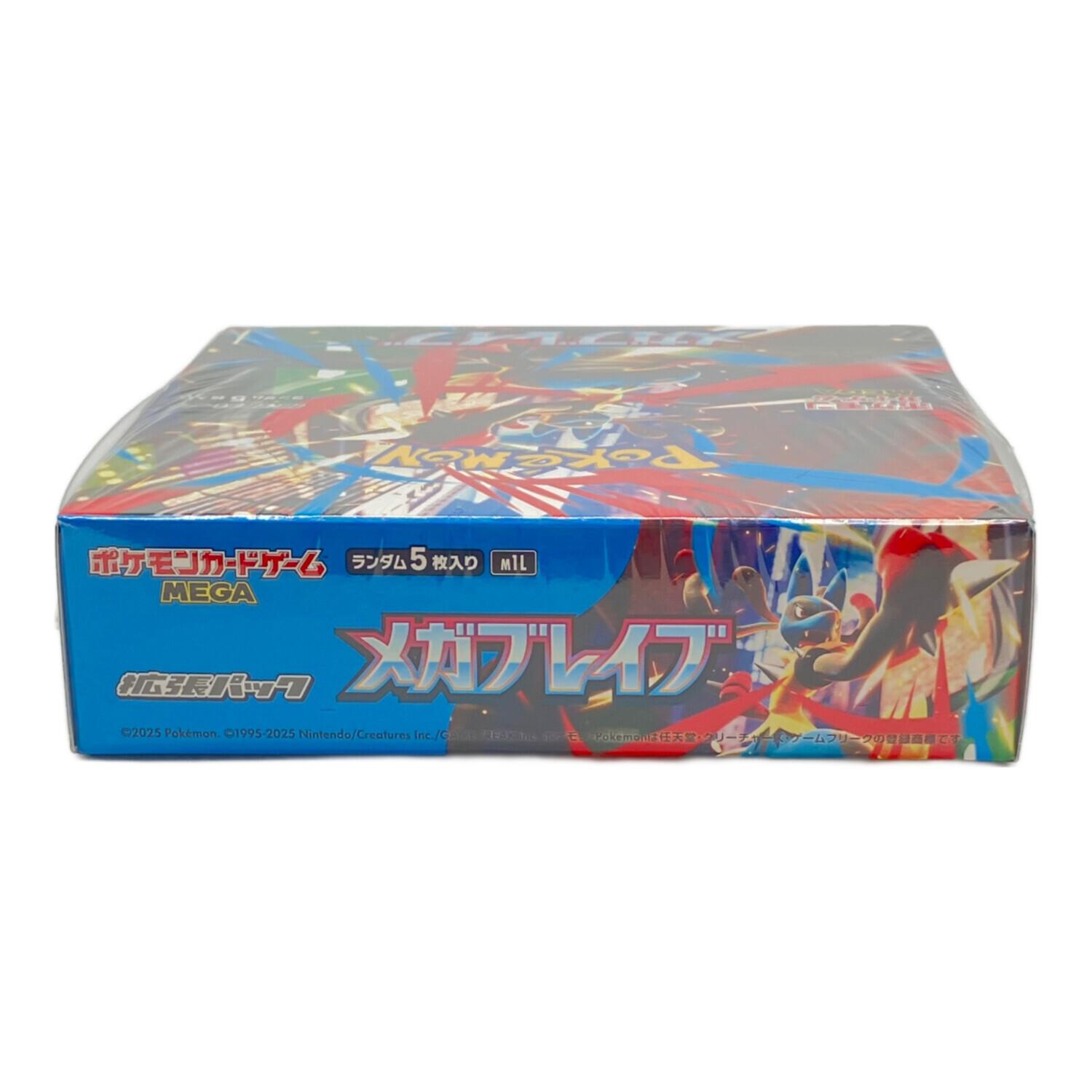 ポケモンカードゲーム MEGA 拡張パック「メガブレイブ」未開封BOX