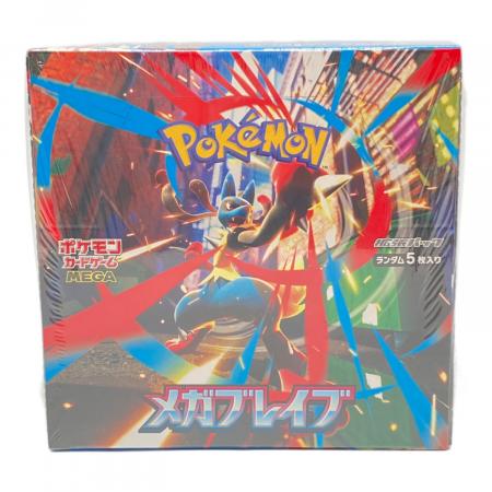 ポケモンカードゲーム MEGA 拡張パック「メガブレイブ」未開封BOX