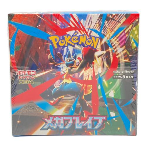 ポケモンカードゲーム MEGA 拡張パック「メガブレイブ」未開封BOX　