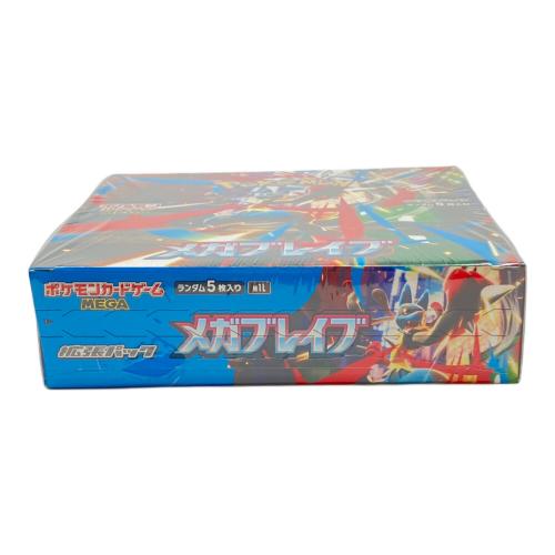 ポケモンカードゲーム MEGA 拡張パック「メガブレイブ」未開封BOX　